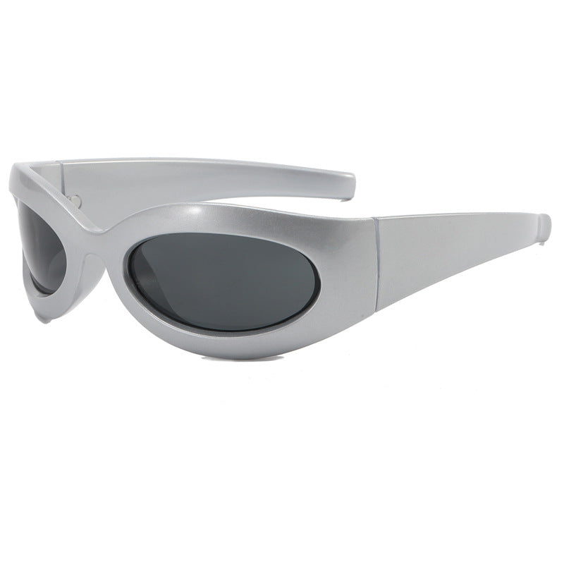 Wholesale Small Frame UV Protection Sports PC Sunglasses